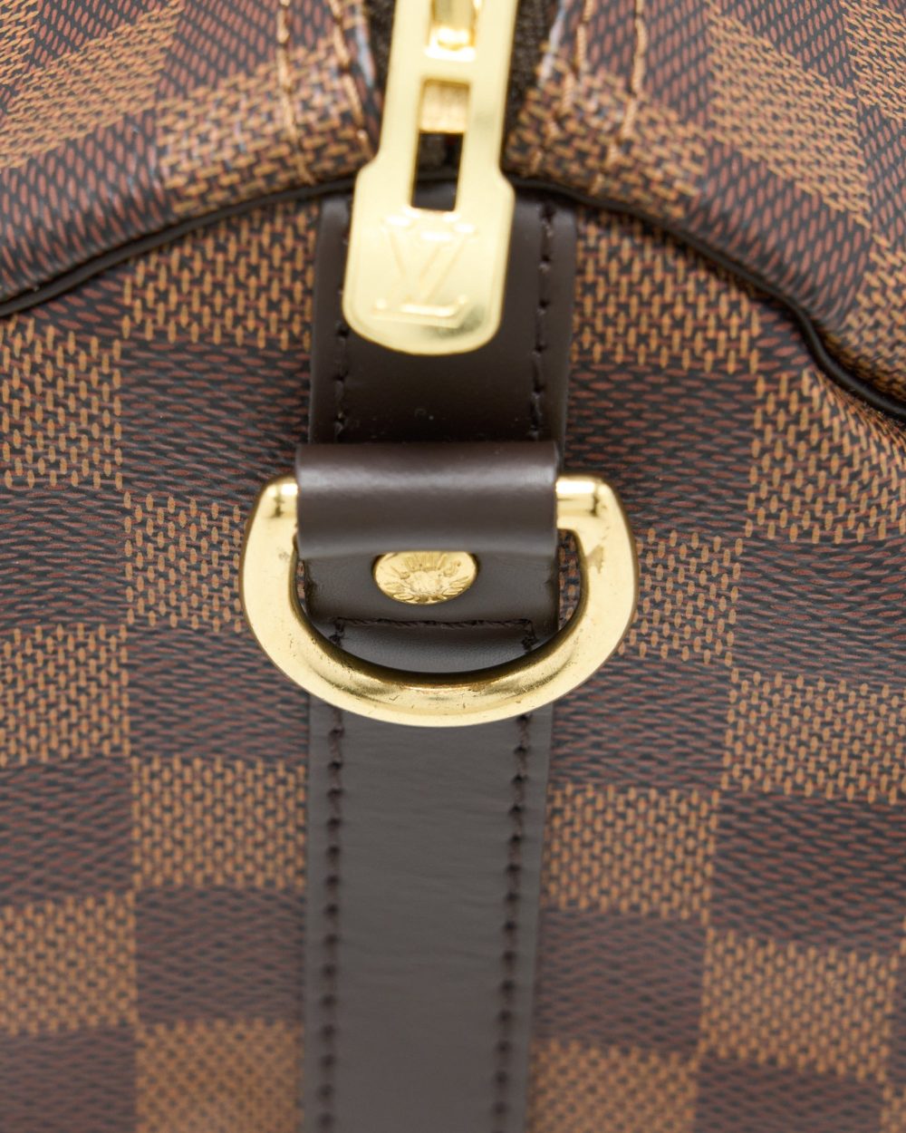 AAA Replica Louis Vuitton LV SPEEDY BANDOULIERE 30 DAMIER EBENE CANVAS GHW (NEW VERSION)