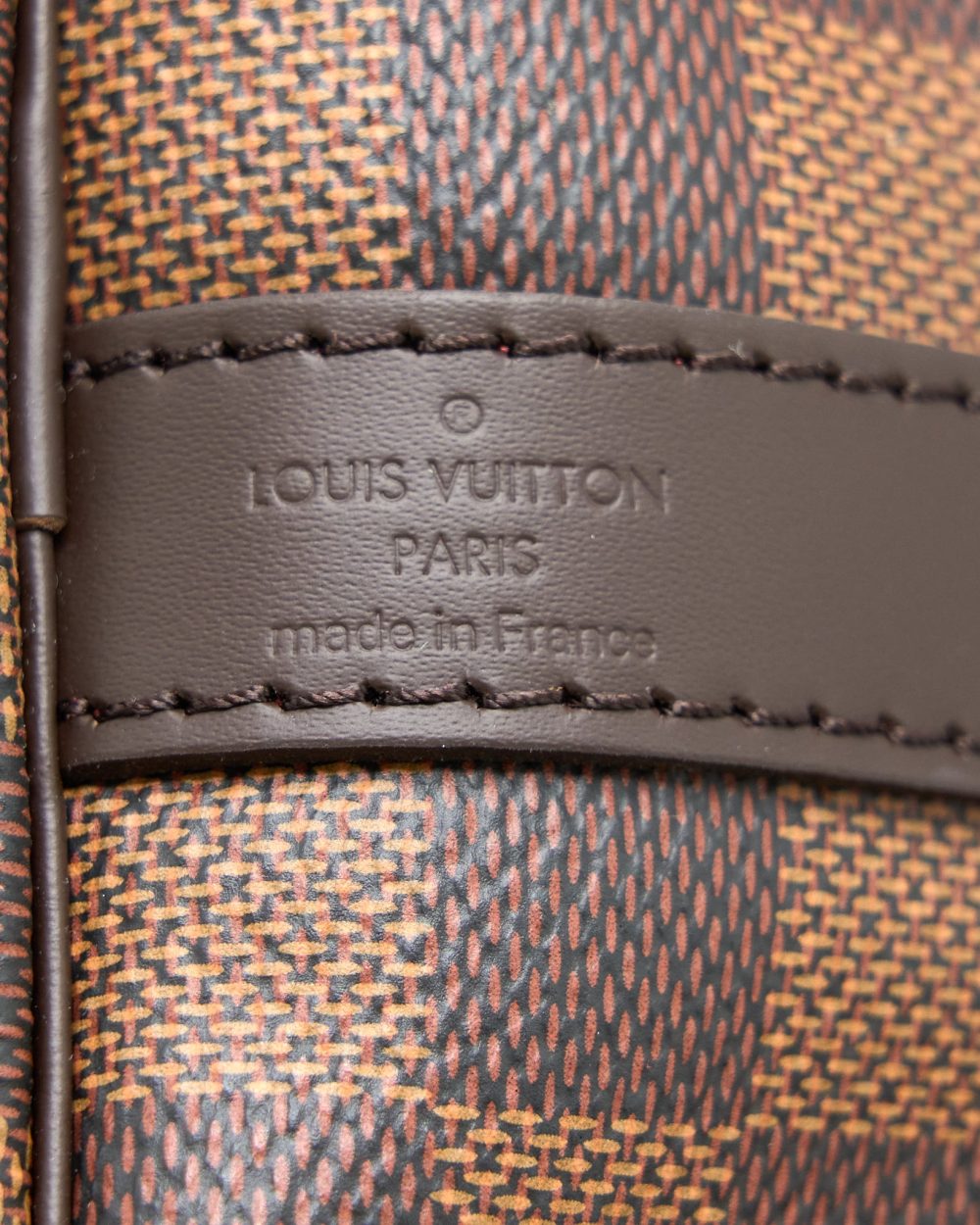 AAA Replica Louis Vuitton LV SPEEDY BANDOULIERE 30 DAMIER EBENE CANVAS GHW (NEW VERSION)
