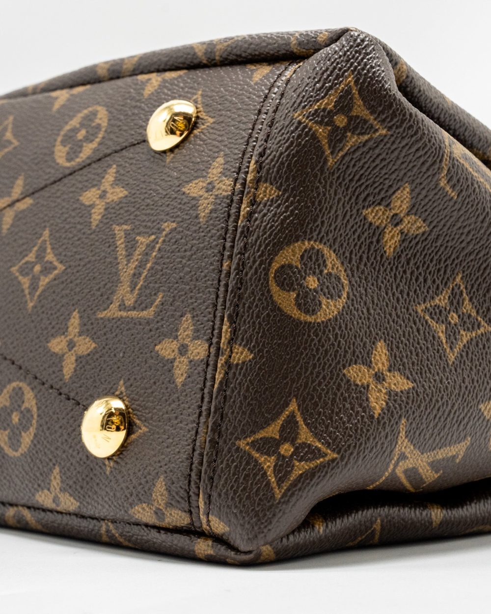 AAA Replica Louis Vuitton LV PALLAS TOTE BAG MONOGRAM CANVAS BROWN GHW