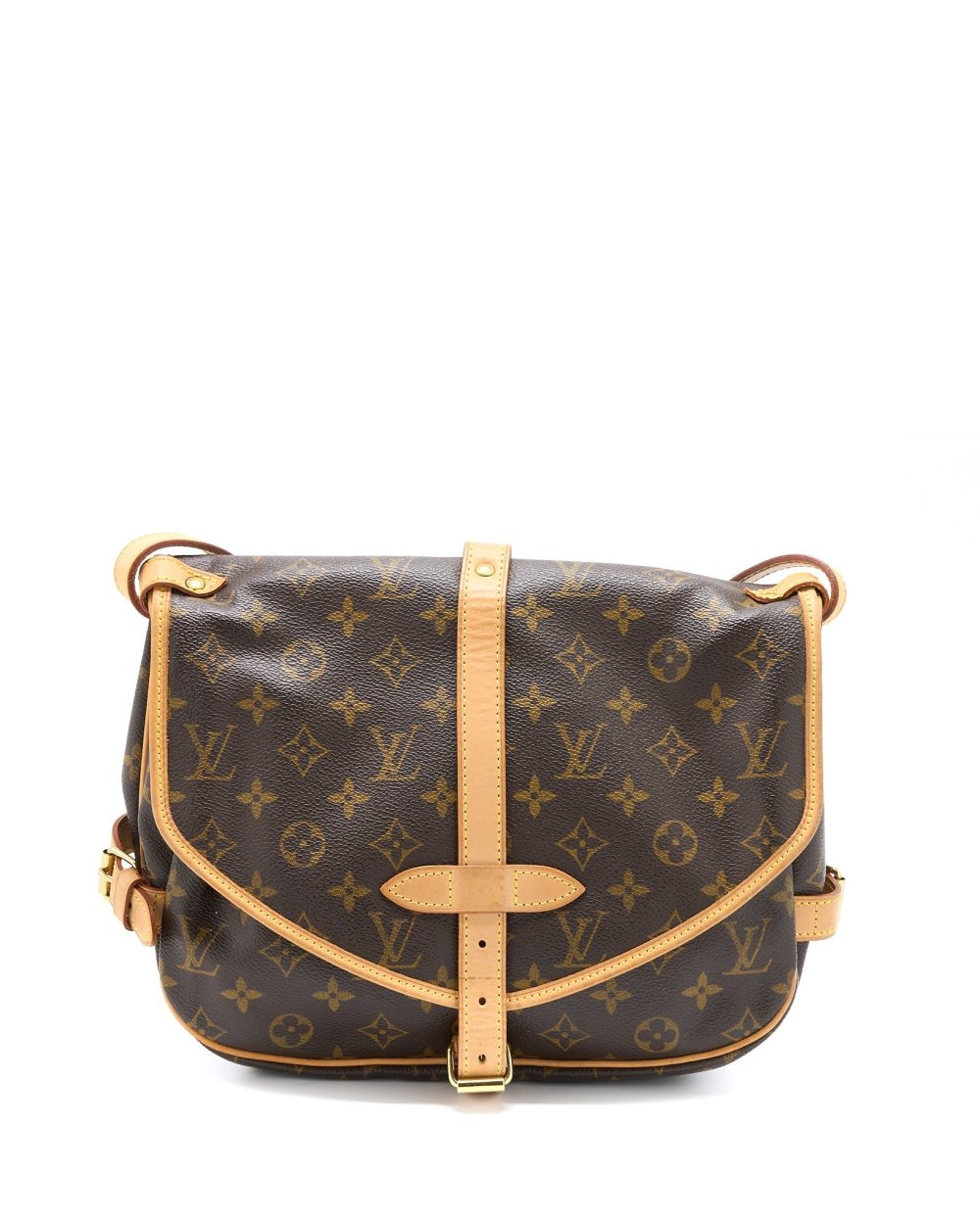 AAA Replica Louis Vuitton LV DOUBLE SIDE CROSSBODY BAG MONOGRAM CANVAS GHW