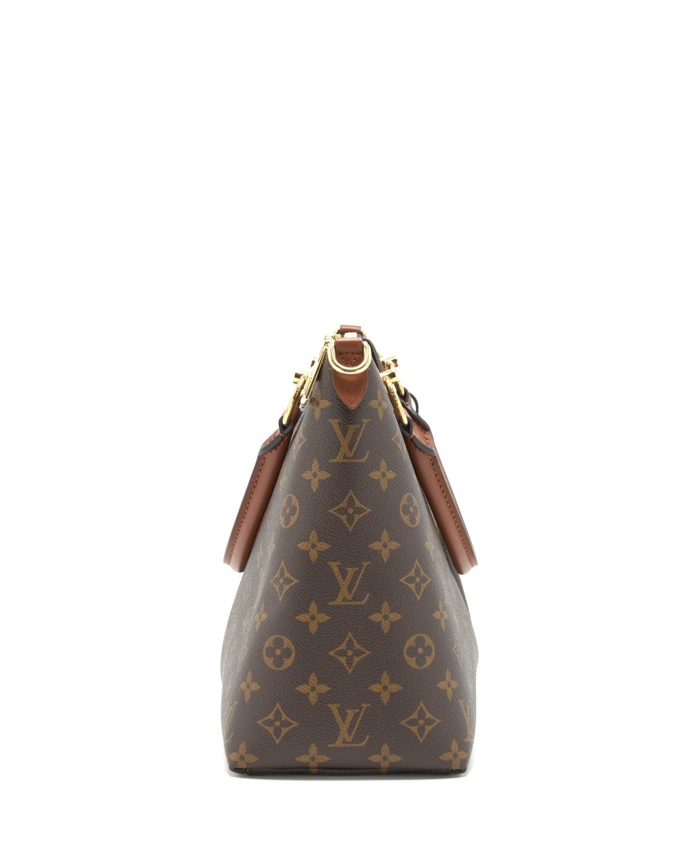 AAA Replica Louis Vuitton LV V TOTE BAG MEDIUM BLACK GHW