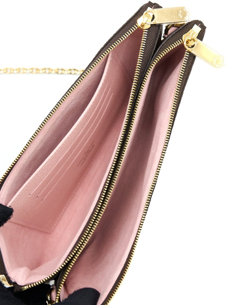 AAA Replica Louis Vuitton LV VIVIAN DOUBLE ZIP POCHETTE LIMITED EDITION MONOGRAM CANVAS/MULTICOLOUR