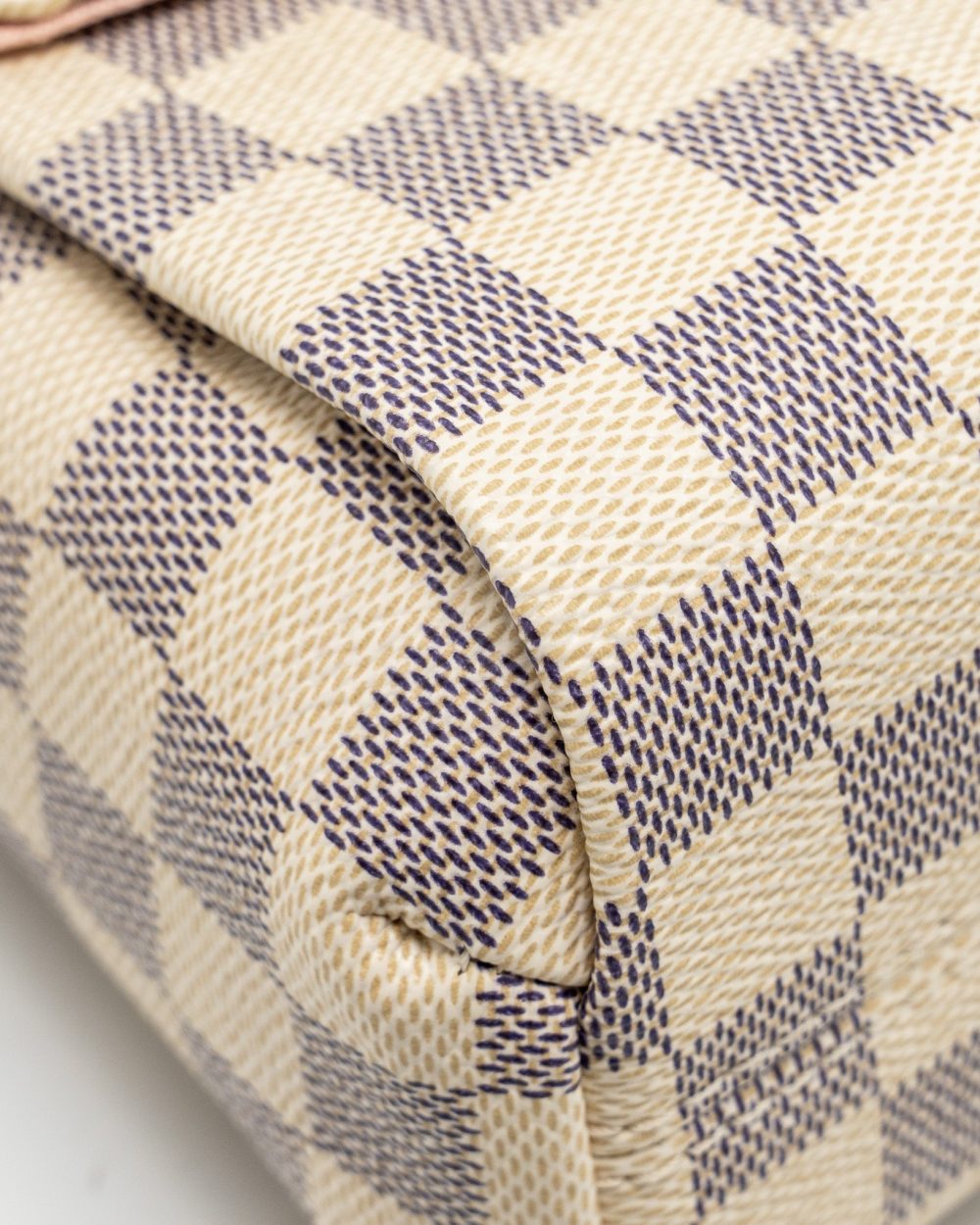 AAA Replica Louis Vuitton LV CROISETTE DAMIER AZUR CANVAS GHW