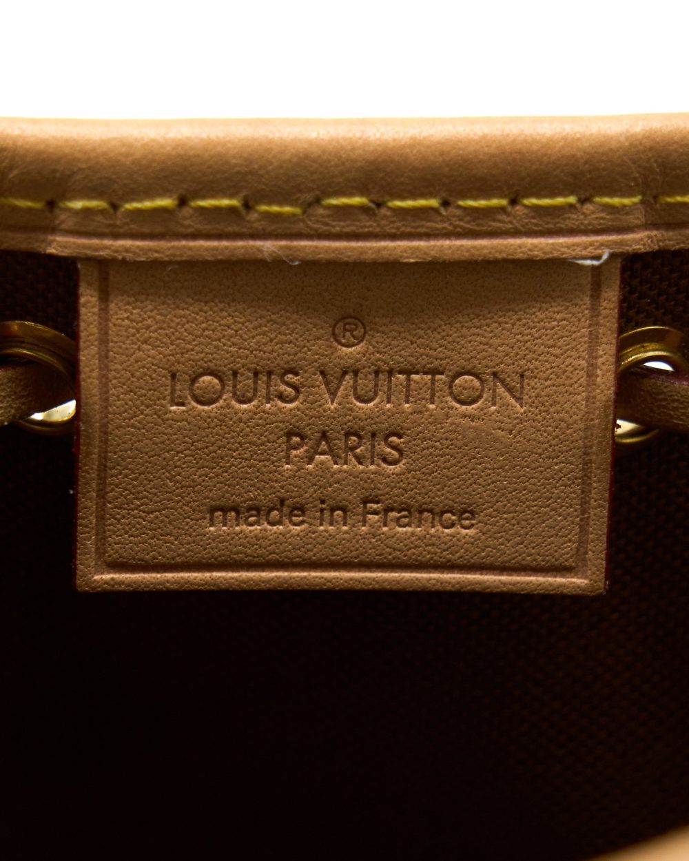 AAA Replica Louis Vuitton LV NANO NOE MONOGRAM CANVAS GHW