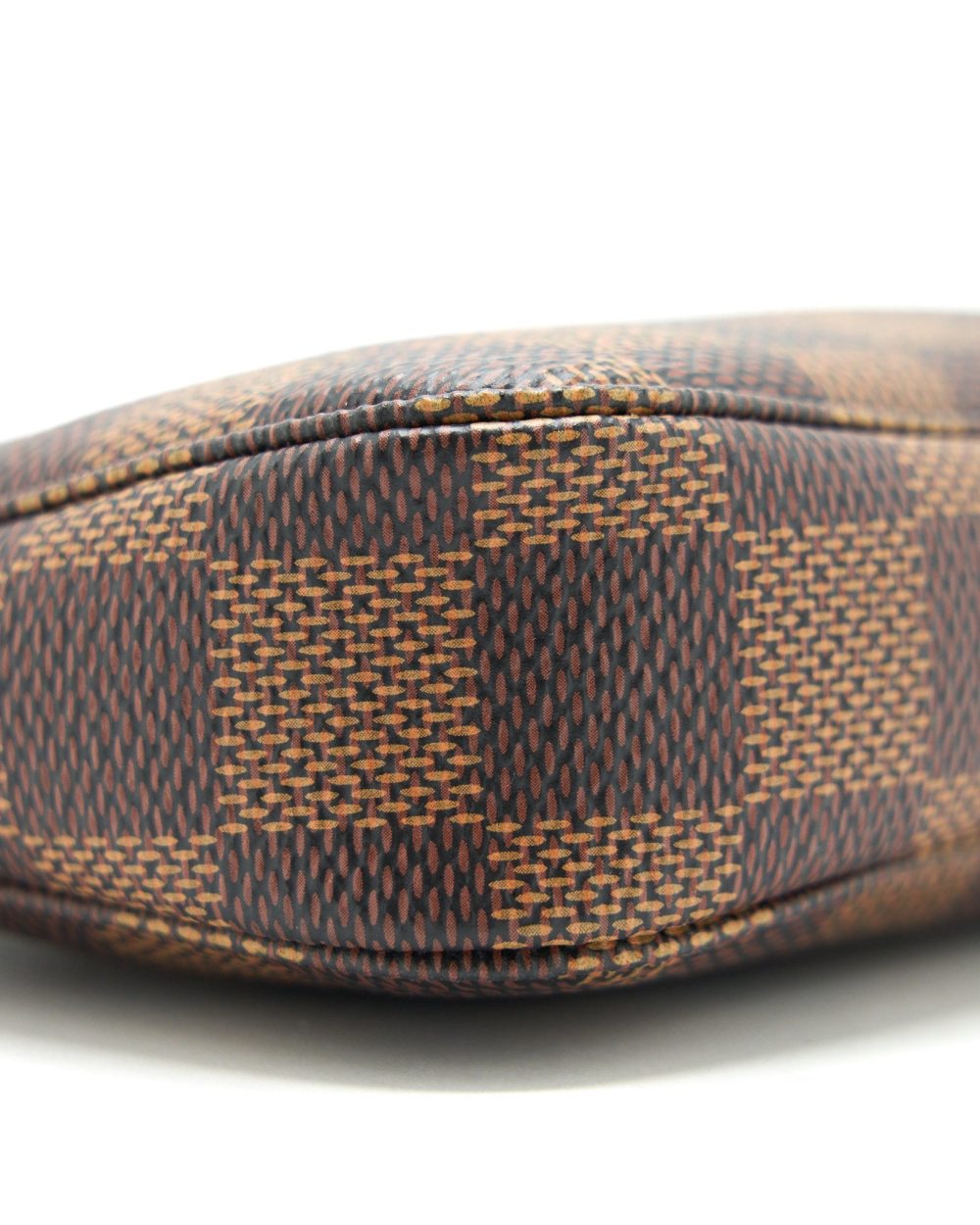 AAA Replica Louis Vuitton LV MINI POCHETTE ACCESSORY DAMIER EBENE GHW