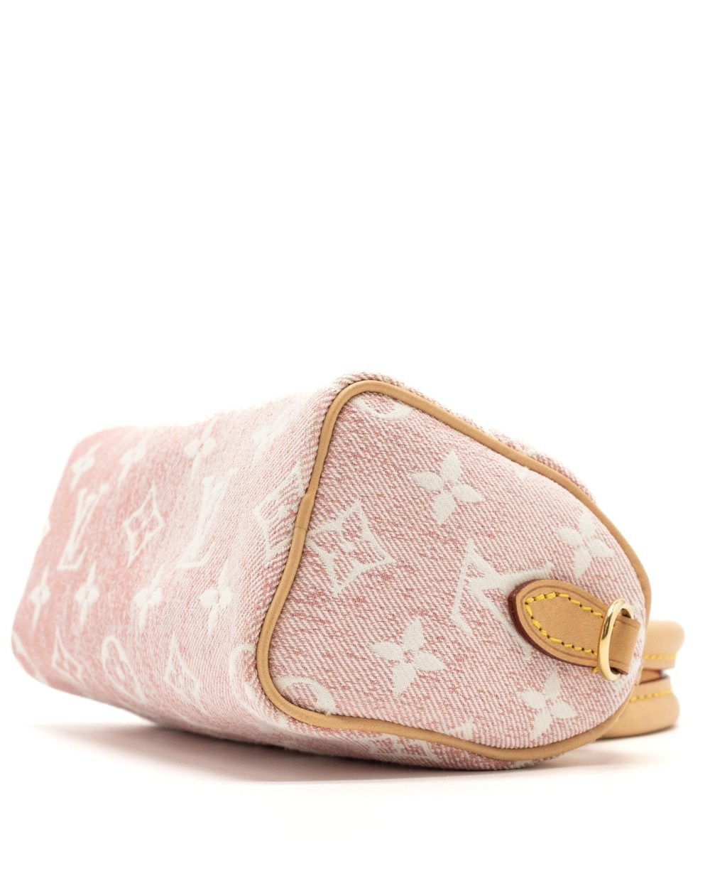AAA Replica Louis Vuitton LV NANO SPEEDY MONOGRAM DENIM PINK GHW (NEW VERSION)