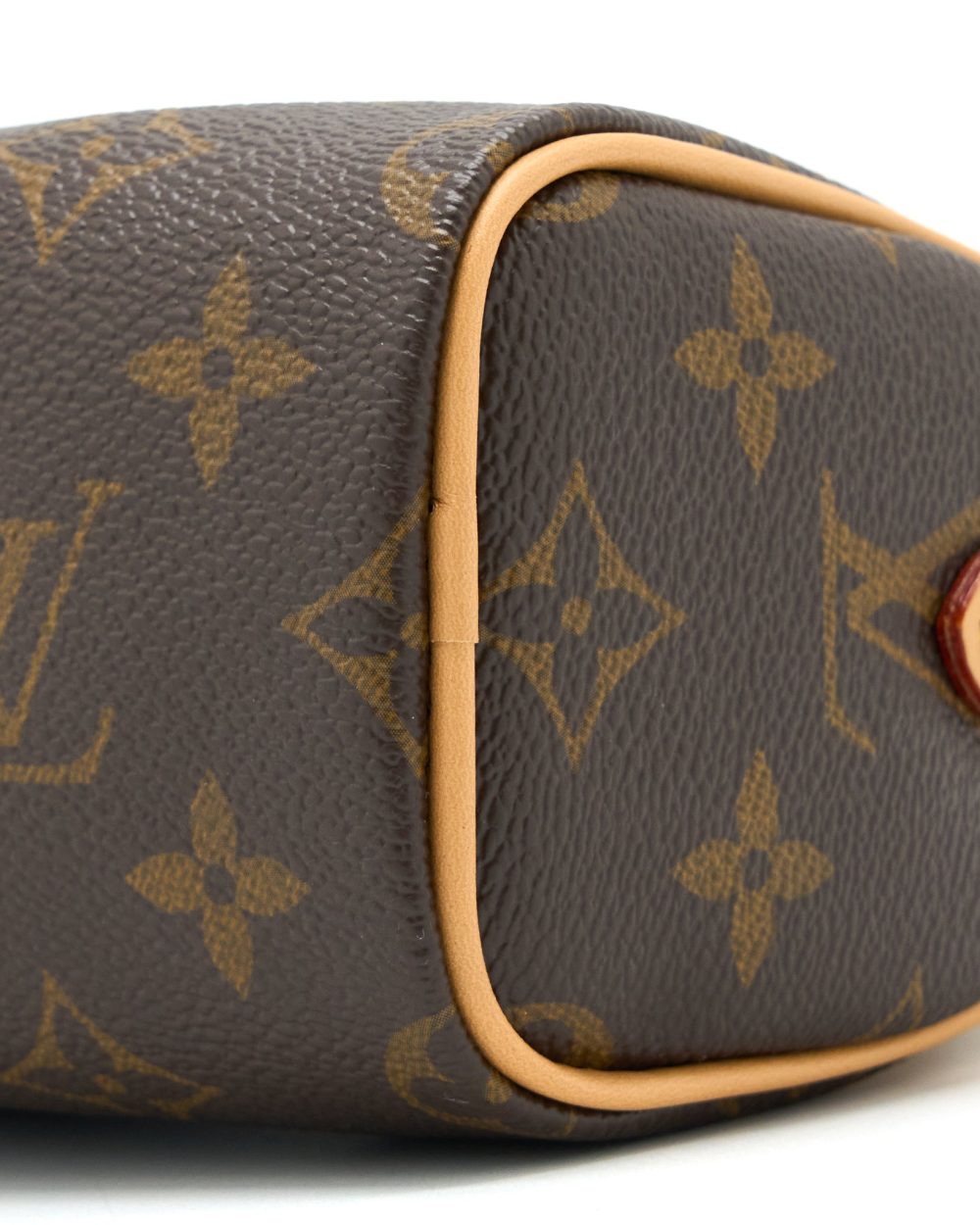 AAA Replica Louis Vuitton LV NANO SPEEDY MONOGRAM CANVAS GHW (NEW VERSION)