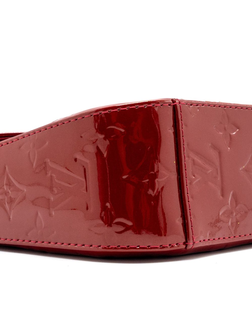 AAA Replica Louis Vuitton LV FLAP SHOULDER EVENING BAG PATENT LEATHER RED GHW