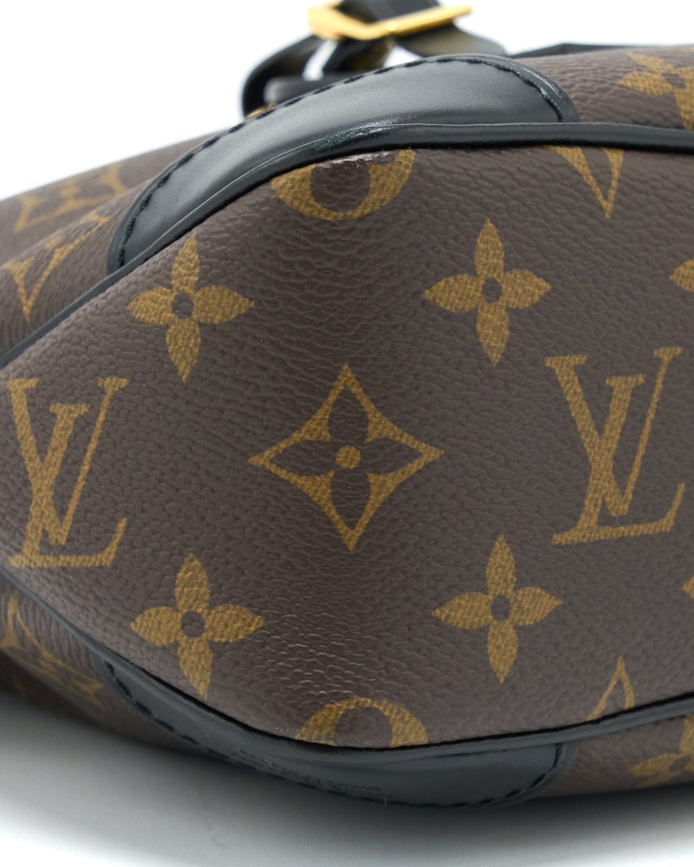 AAA Replica Louis Vuitton LV ODEON PM BAG MONOGRAM CANVAS BLACK GHW