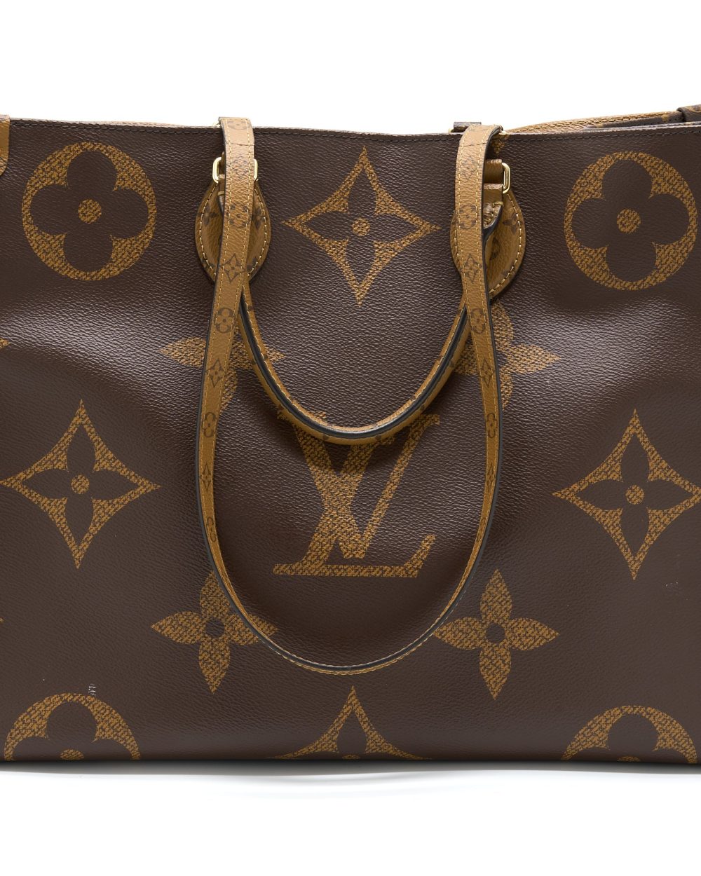 AAA Replica Louis Vuitton LV ON THE GO GM MONOGRAM REVERSE CANVAS GHW