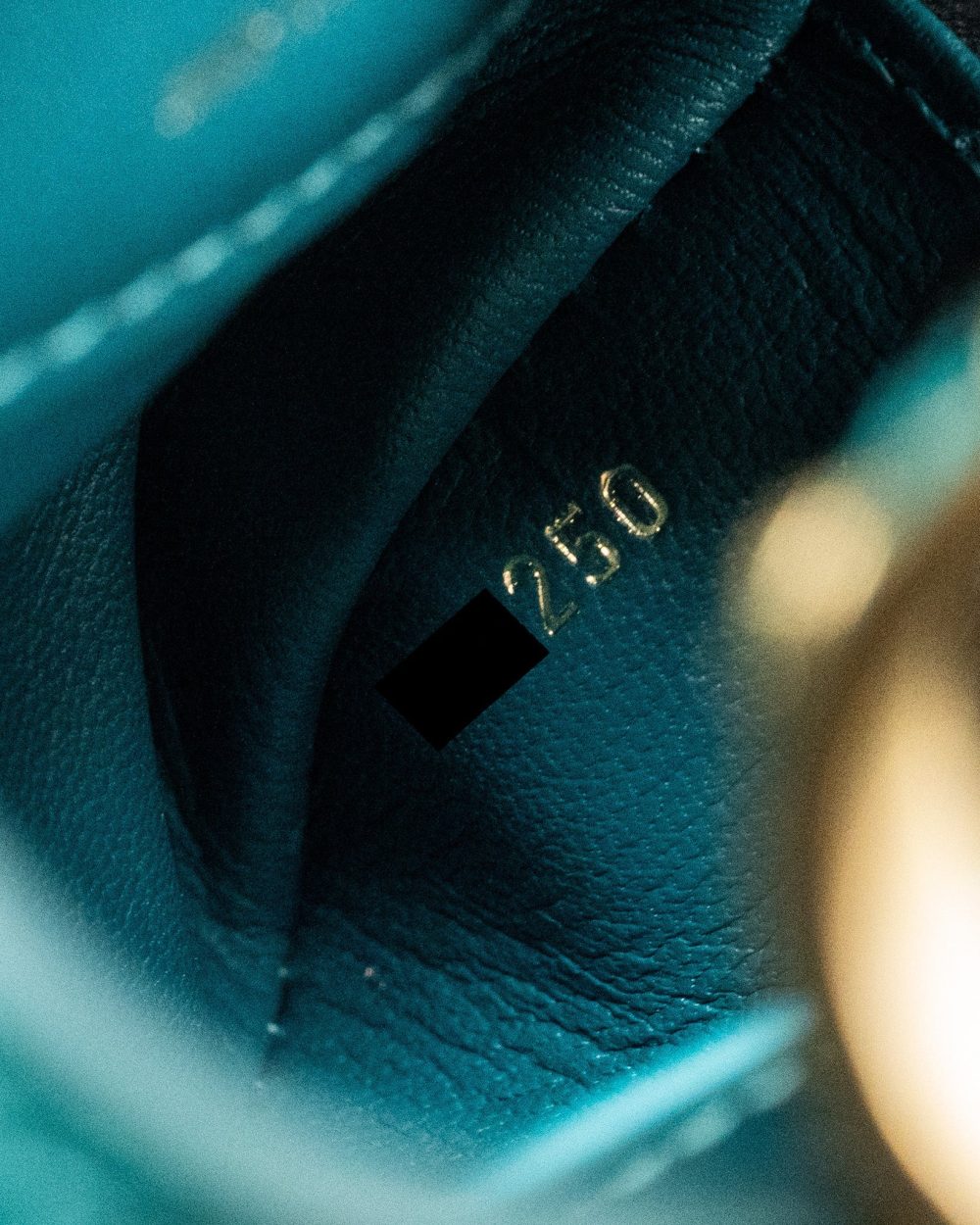AAA Replica Louis Vuitton LV CAPUCINES MINI CROCODILE BRILLANT BLUE CANARD GHW