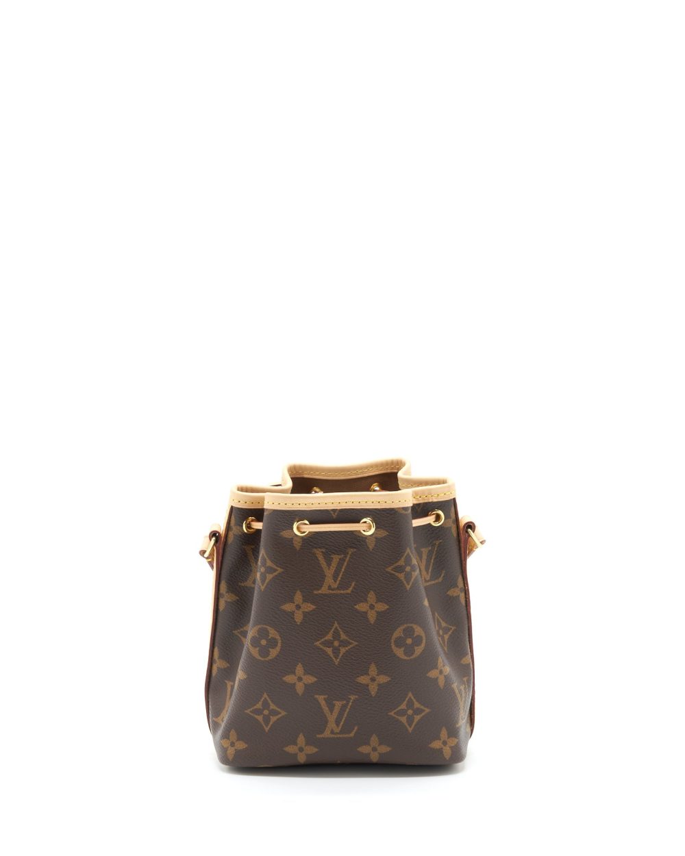 AAA Replica Louis Vuitton LV NANO NOE MONOGRAM CANVAS GHW