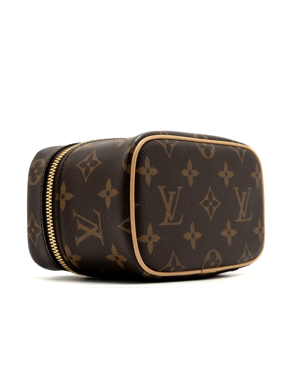 AAA Replica Louis Vuitton LV NICE NANO MONOGRAM CANVAS GHW