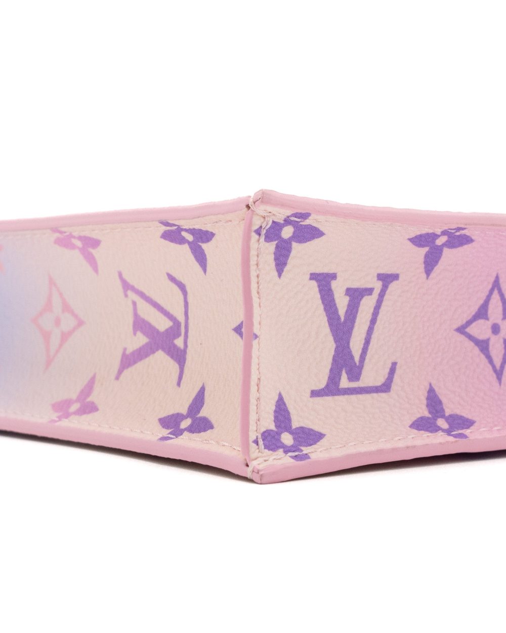 AAA Replica Louis Vuitton LV PETIT SAC PLAT MONOGRAM CANVAS SUNRISE PASTEL GHW (NEW VERSION)
