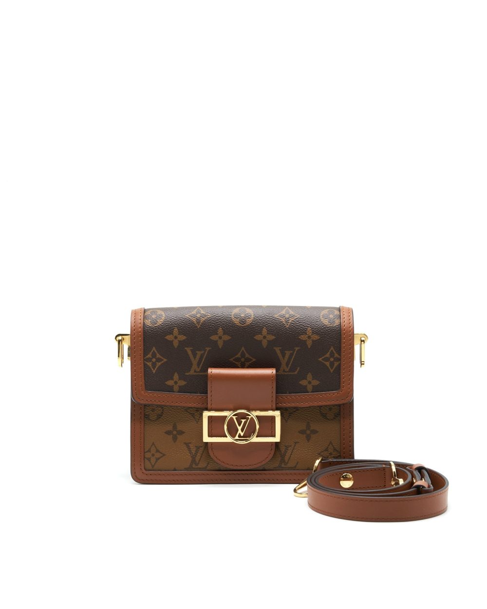 AAA Replica Louis Vuitton LV MINI DAUPHINE MONOGRAM CANVAS
