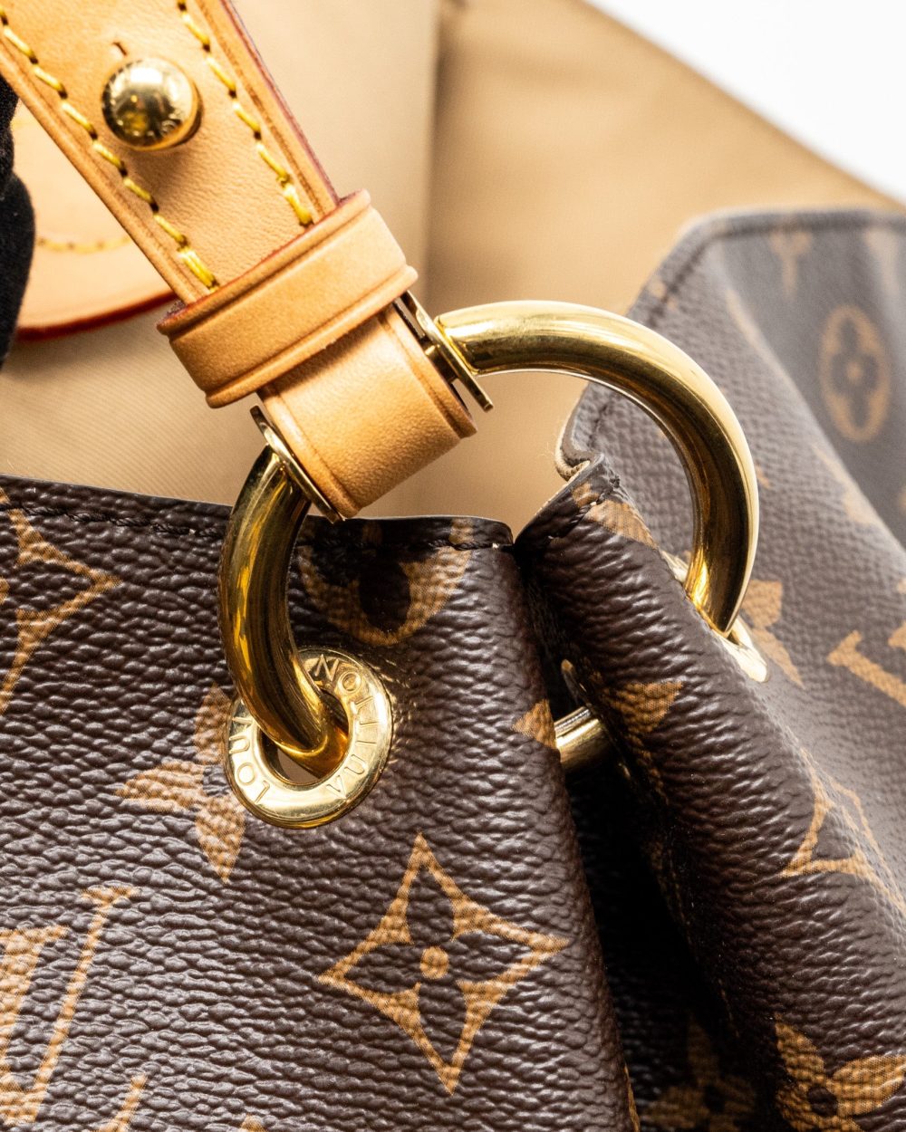 AAA Replica Louis Vuitton LV GRACEFULL MM MONOGRAM CANVAS GHW