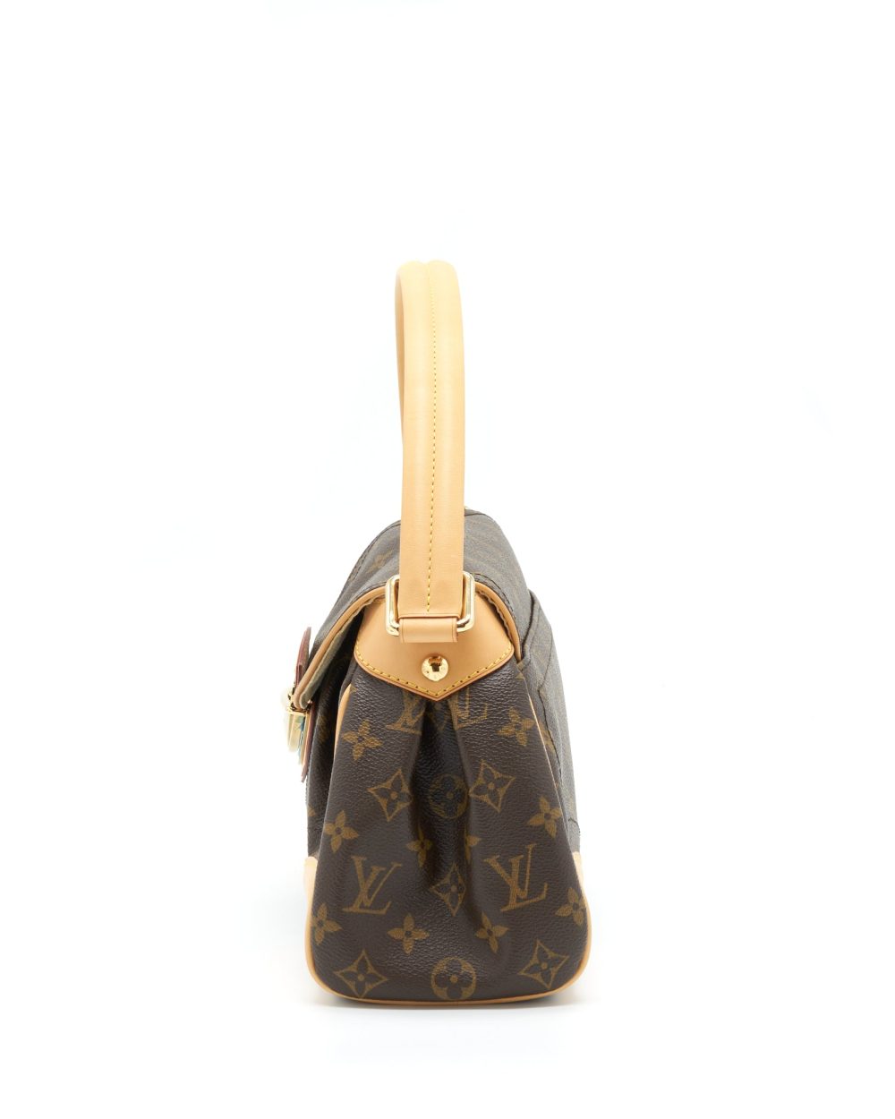 AAA Replica Louis Vuitton LV BEVERLY MM SHOULDER BAG MONOGRAM CANVAS AND LEATHER GHW