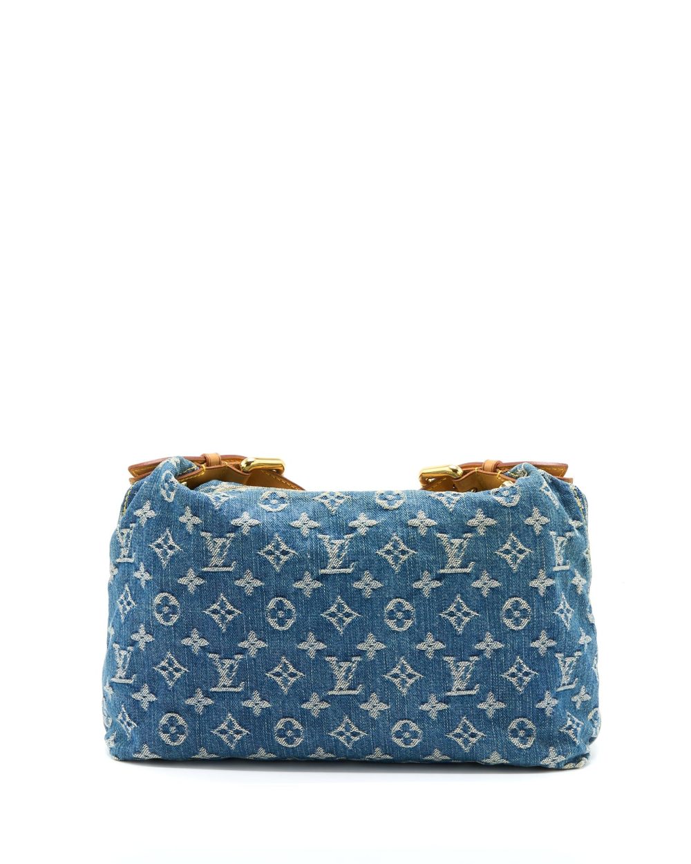 AAA Replica Louis Vuitton LV VINTAGE BAGGY BAG MONOGRAM DENIM GHW
