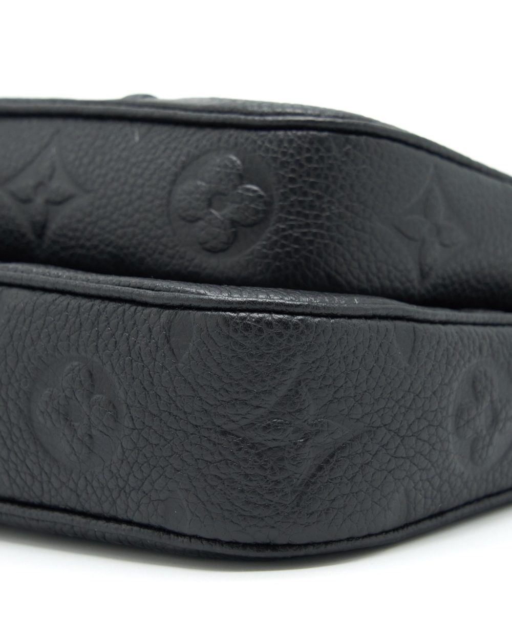 AAA Replica Louis Vuitton LV MULTI POCHETTE MONOGRAM EMPREINTE BLACK GHW