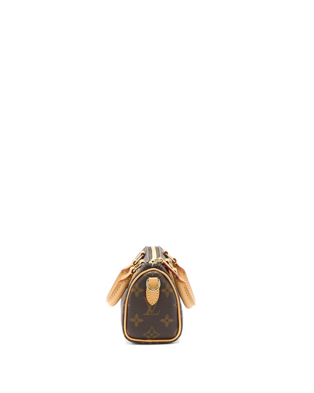 AAA Replica Louis Vuitton LV NANO SPEEDY MONOGRAM CANVAS GHW (NEW VERSION)