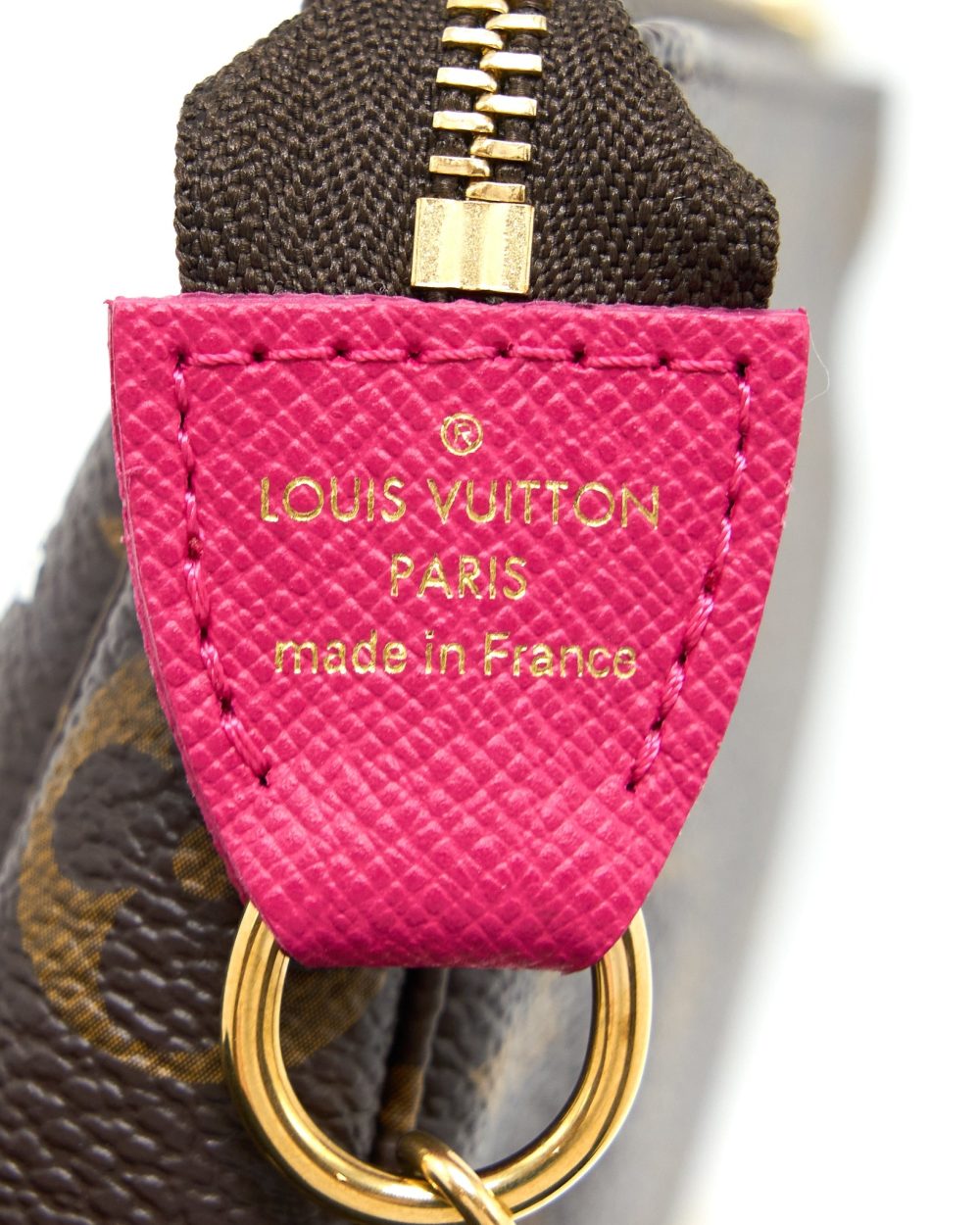 AAA Replica Louis Vuitton LV 2019 LIMITED MINI POCHETTE ACCESSORIES MONOGRAM CANVAS GHW