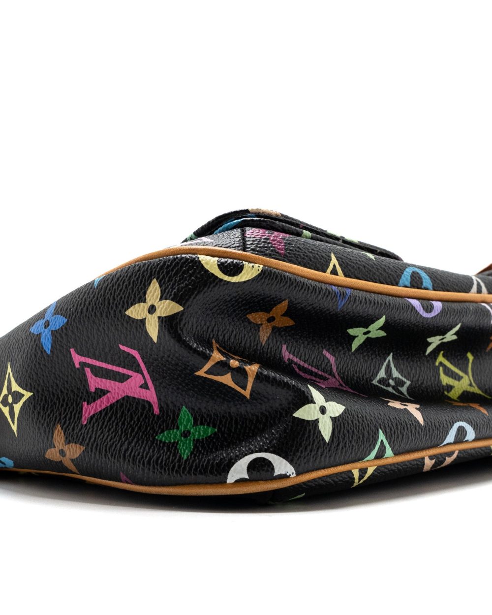 AAA Replica Louis Vuitton LV VINTAGE LODGE BAG MULTICOLOUR MONOGRAM CANVAS BLACK GHW