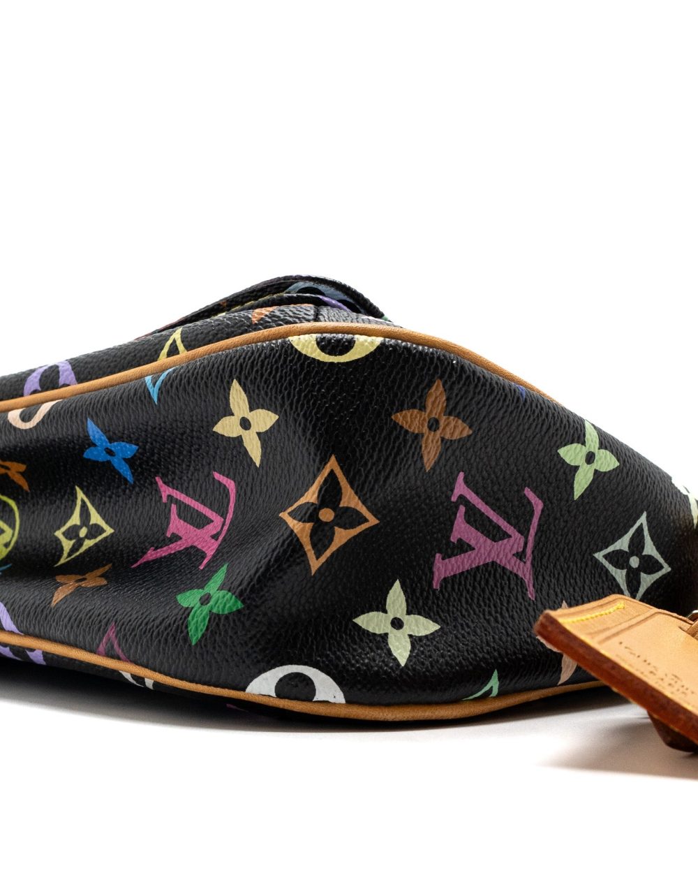 AAA Replica Louis Vuitton LV VINTAGE LODGE BAG MULTICOLOUR MONOGRAM CANVAS BLACK GHW