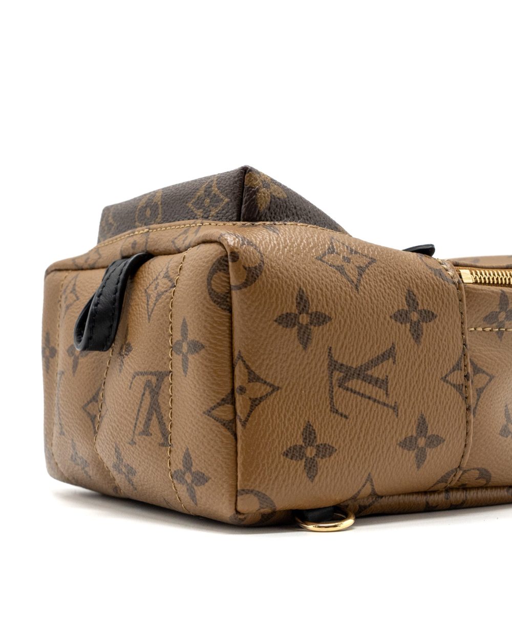 AAA Replica Louis Vuitton LV PALM SPRING MINI BACKPACK REVERSE MONOGRAM CANVAS GHW