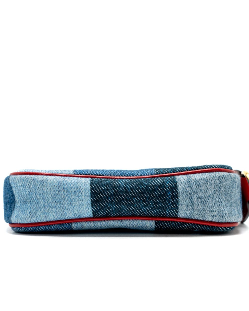 AAA Replica Louis Vuitton LV LIMITED EDITION ROUGE MICRO POCHETTE MONOGRAM JACQUARD DENIM BLUE GHW