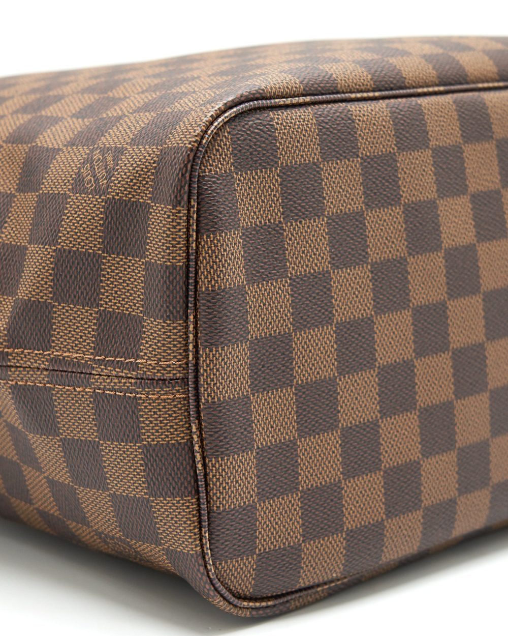 AAA Replica Louis Vuitton LV NEVERFULL MM DAMIER EBENE CANVAS / ROSE BALLERINE