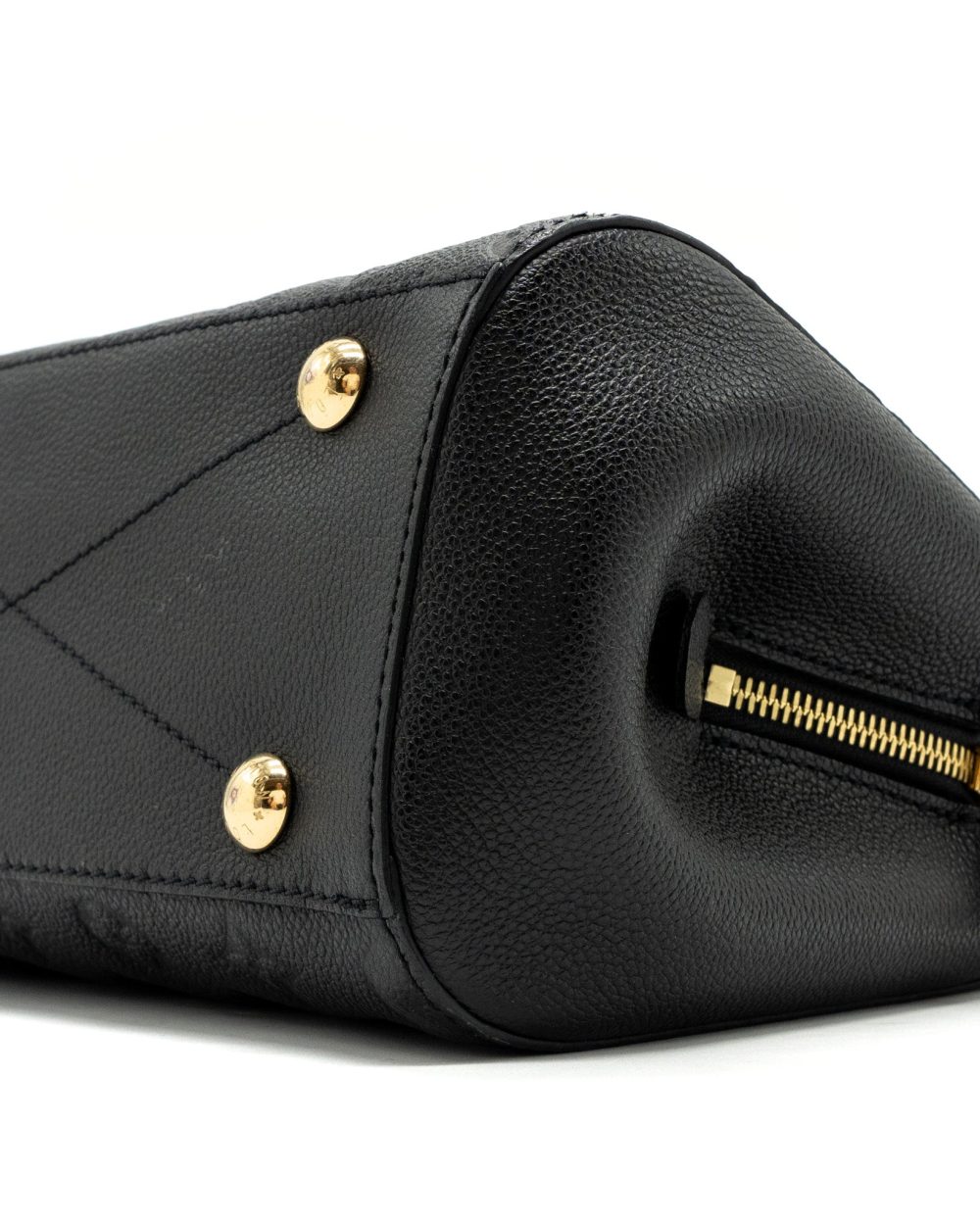 AAA Replica Louis Vuitton LV MONTAIGNE BB MONOGRAM EMPREINTE BLACK GHW