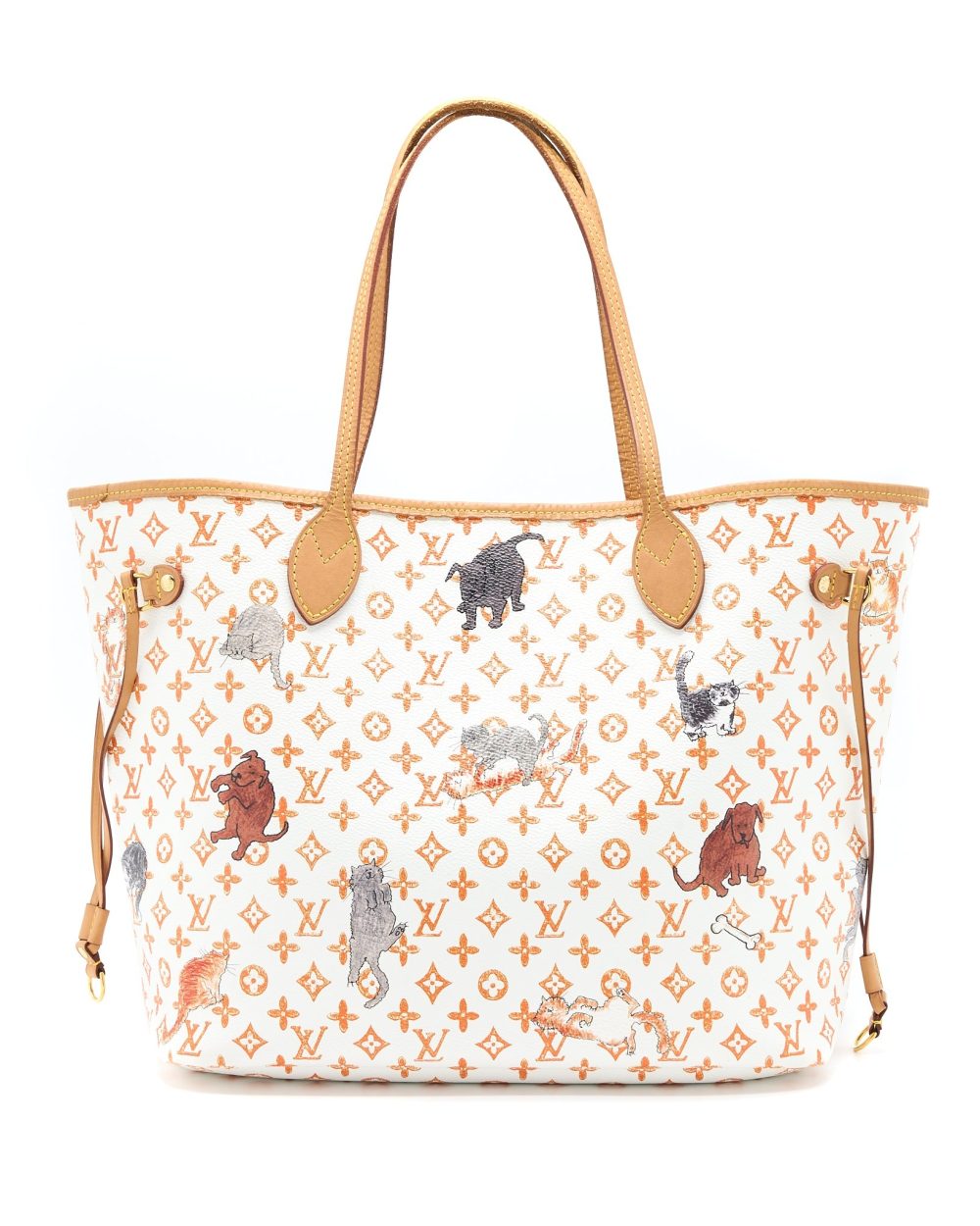 AAA Replica Louis Vuitton LV GRACE CODDINGTON CATOGRAM NEVERFULL MM CANVAS GHW