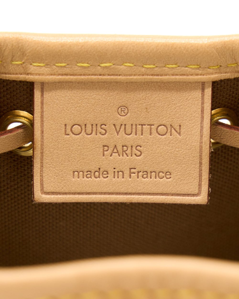 AAA Replica Louis Vuitton LV NANO NOE MONOGRAM CANVAS GHW