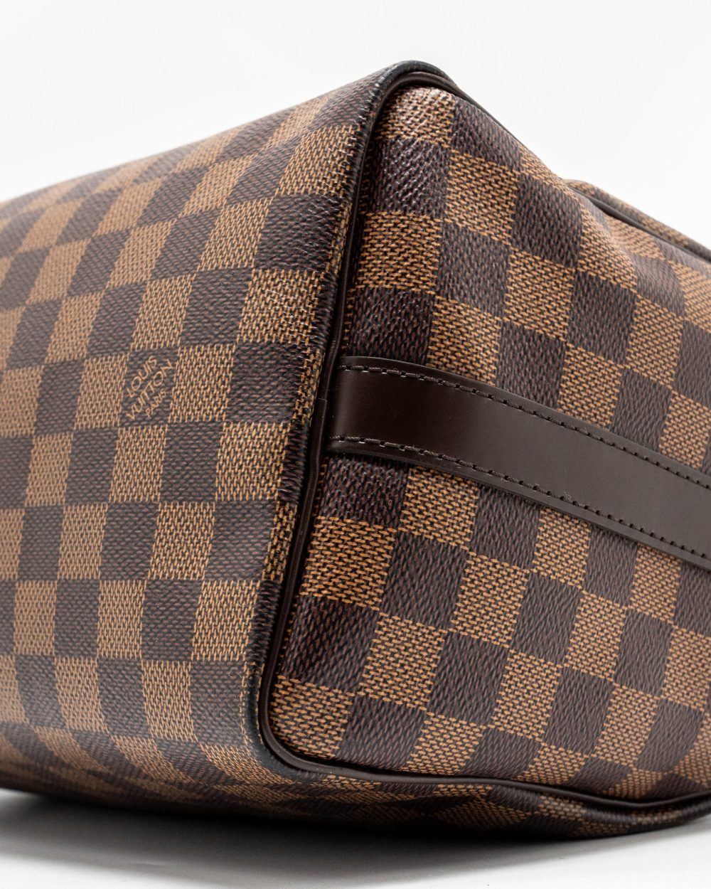 AAA Replica Louis Vuitton LV SPEEDY BANDOULIERE 25 DAMIER EBENE GHW