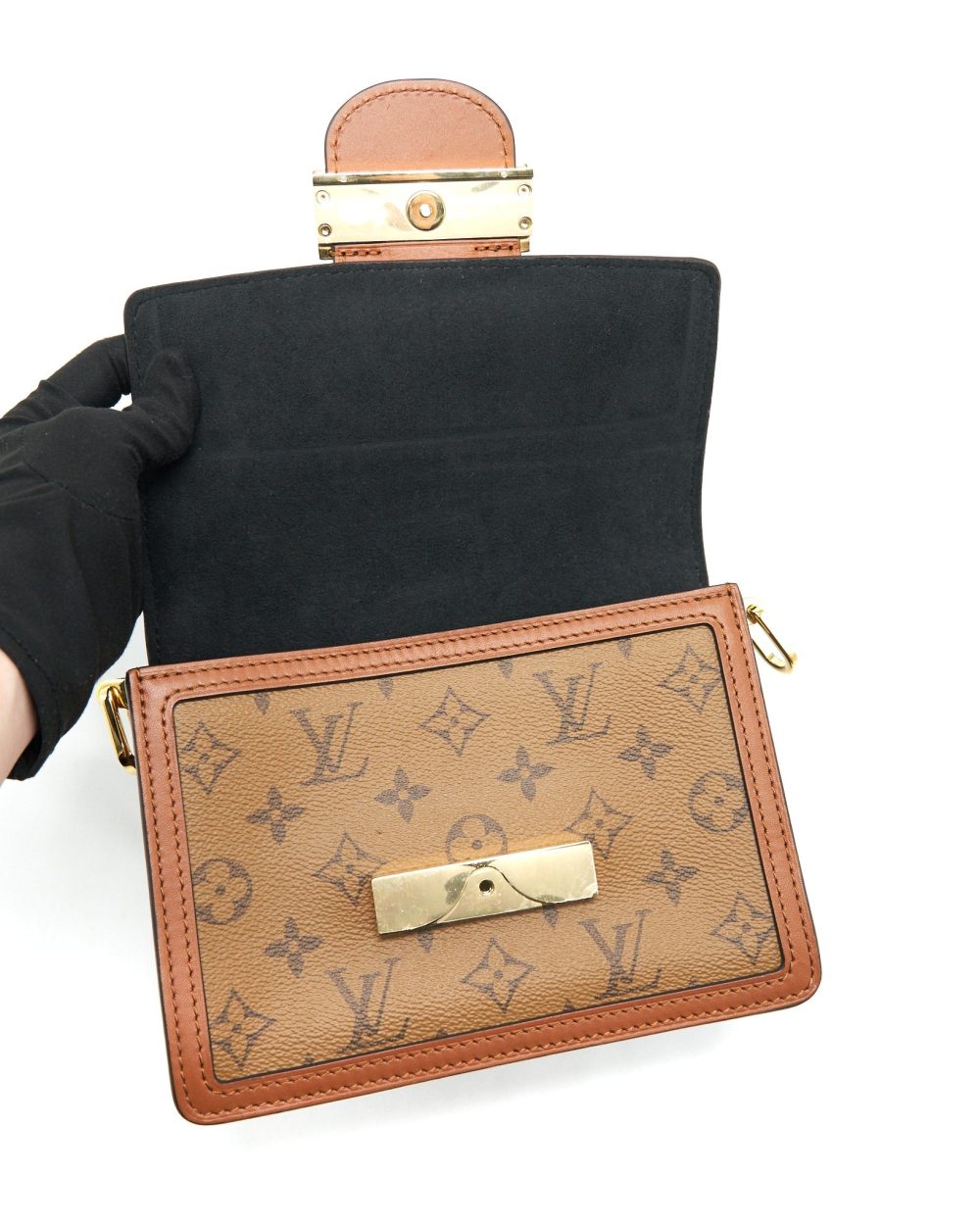 AAA Replica Louis Vuitton LV MINI DAUPHINE MONOGRAM CANVAS