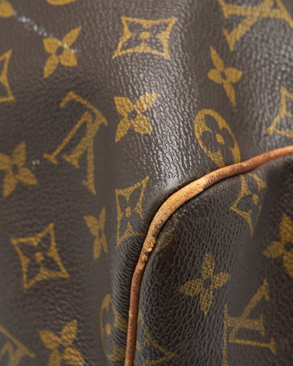 AAA Replica Louis Vuitton LV KEEPALL 55 MONOGRAM CANVAS GHW