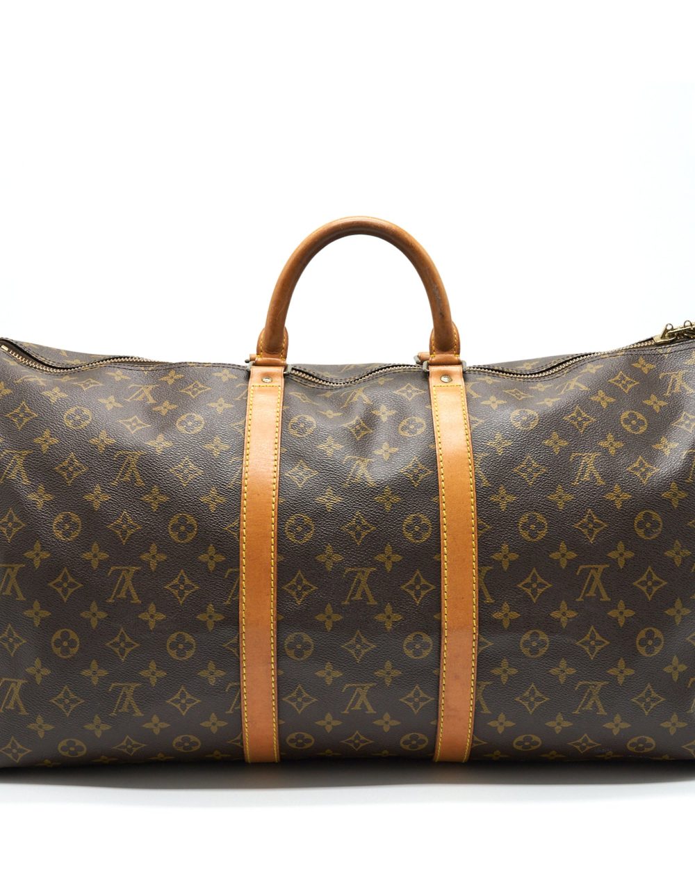AAA Replica Louis Vuitton LV KEEPALL 55 MONOGRAM CANVAS GHW