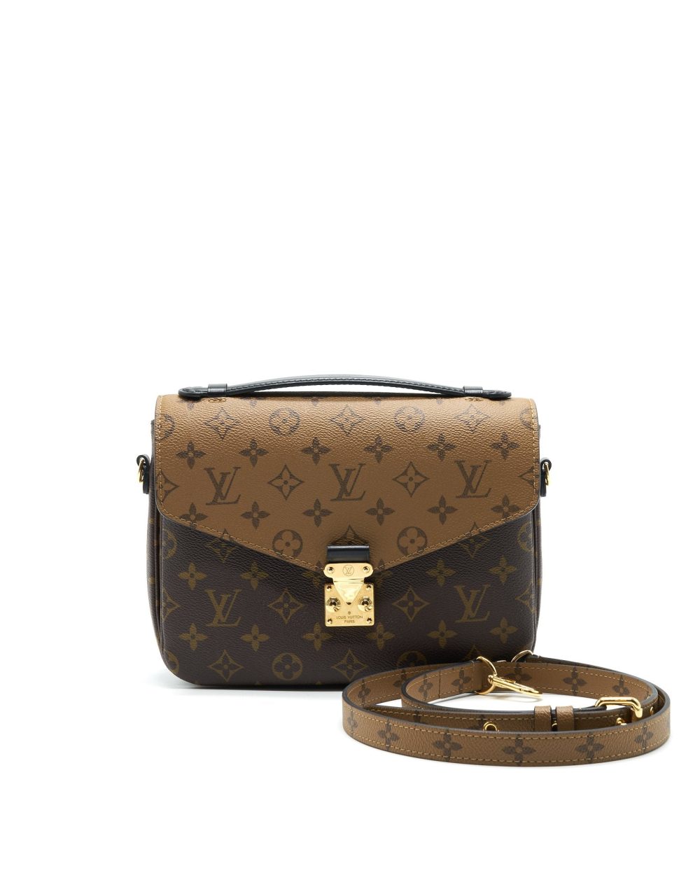 AAA Replica Louis Vuitton LV POCHETTE METIS MONOGRAM REVERSE CANVAS