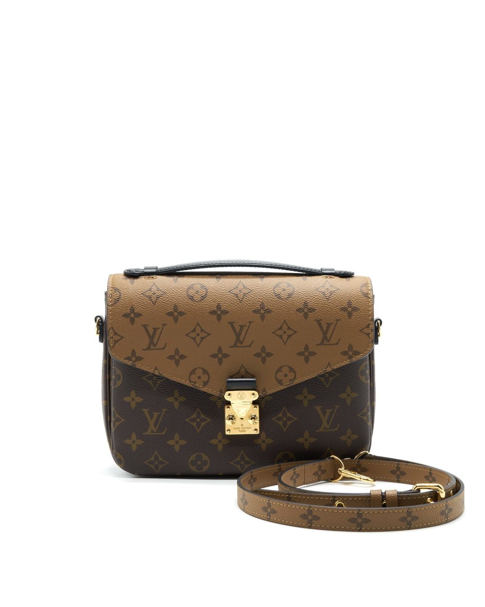 AAA Replica Louis Vuitton LV POCHETTE METIS MONOGRAM REVERSE CANVAS