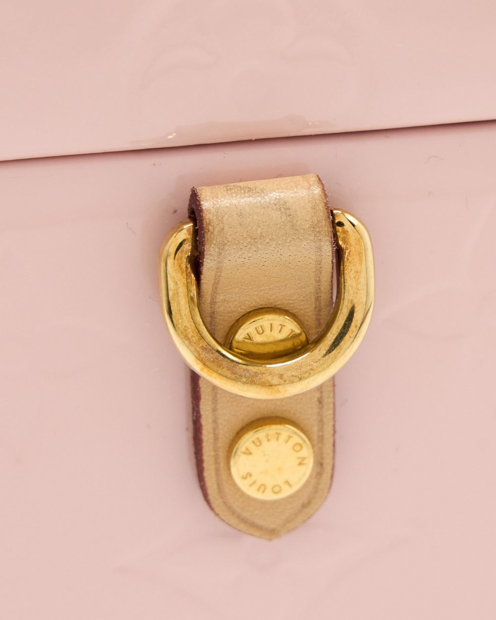 AAA Replica Louis Vuitton LV BLEECKER BOX BAG VERNIS PINK GHW