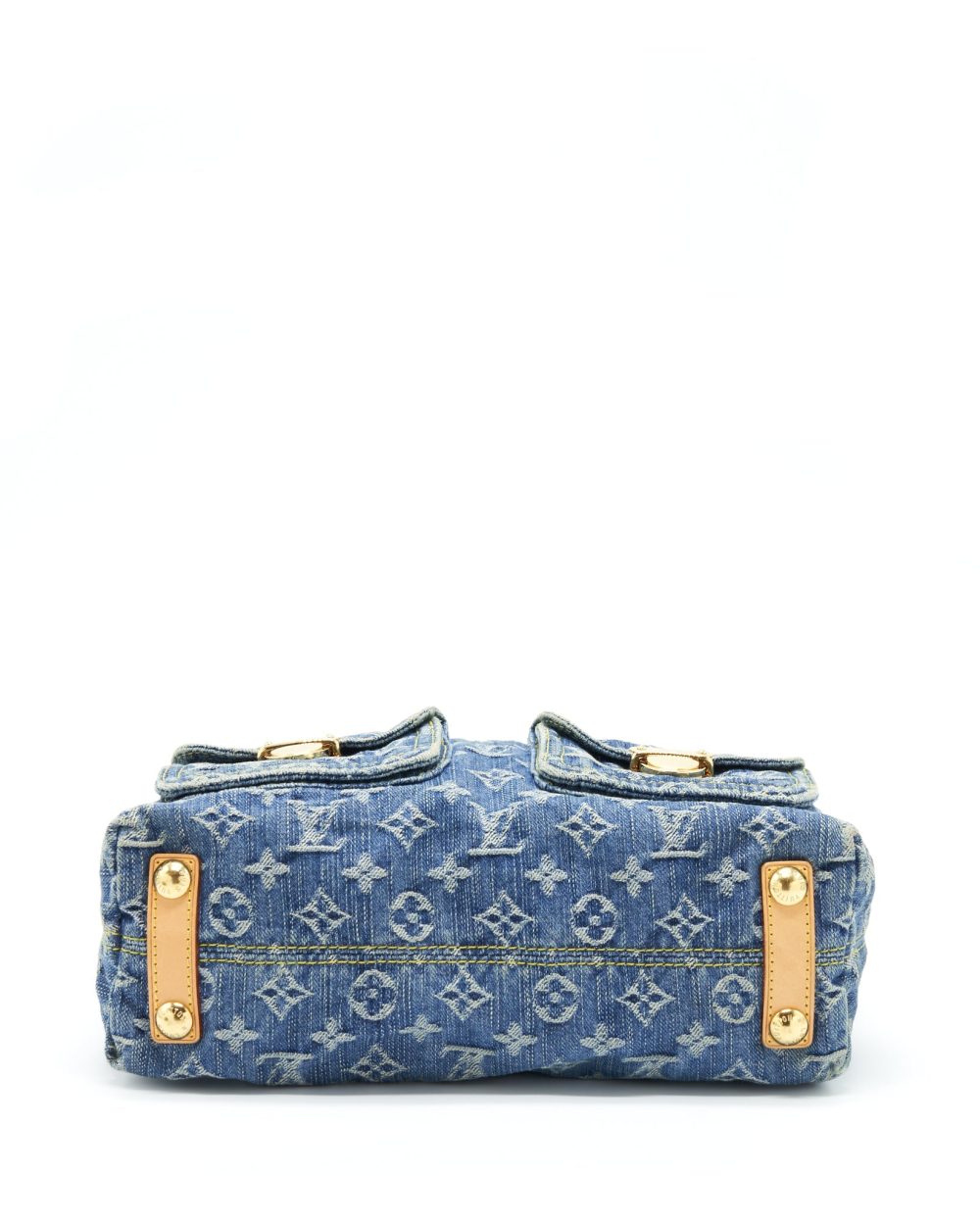 AAA Replica Louis Vuitton LV VINTAGE DENIM CROSSBODY BAG WITH AN EXTRA STRAP GHW