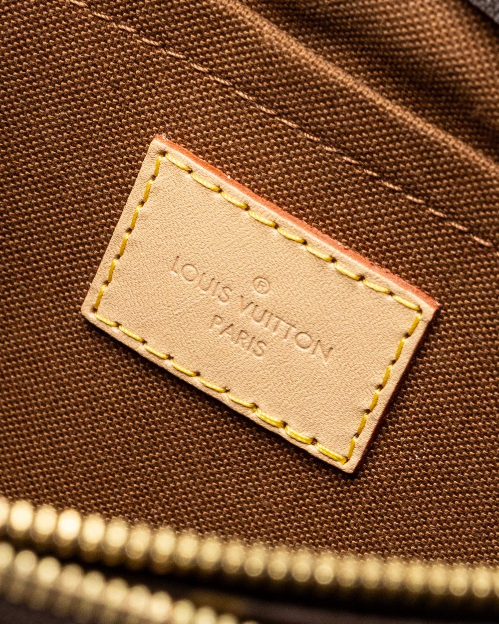 AAA Replica Louis Vuitton LV MULTI POCHETTE MONOGRAM CANVAS KHAKI STRAP GHW