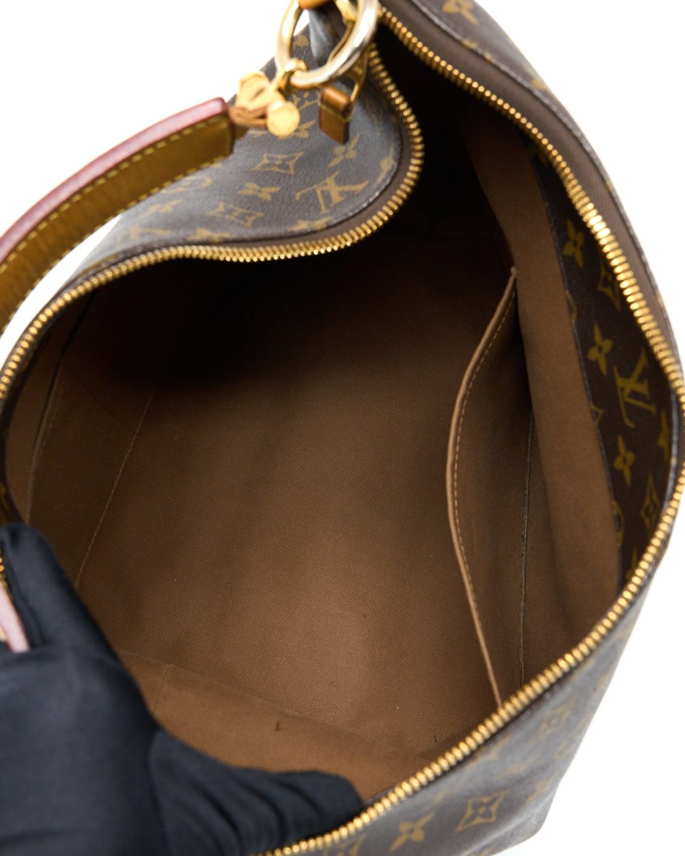 AAA Replica Louis Vuitton LV SULLY MM MONOGRAM CANVAS GHW
