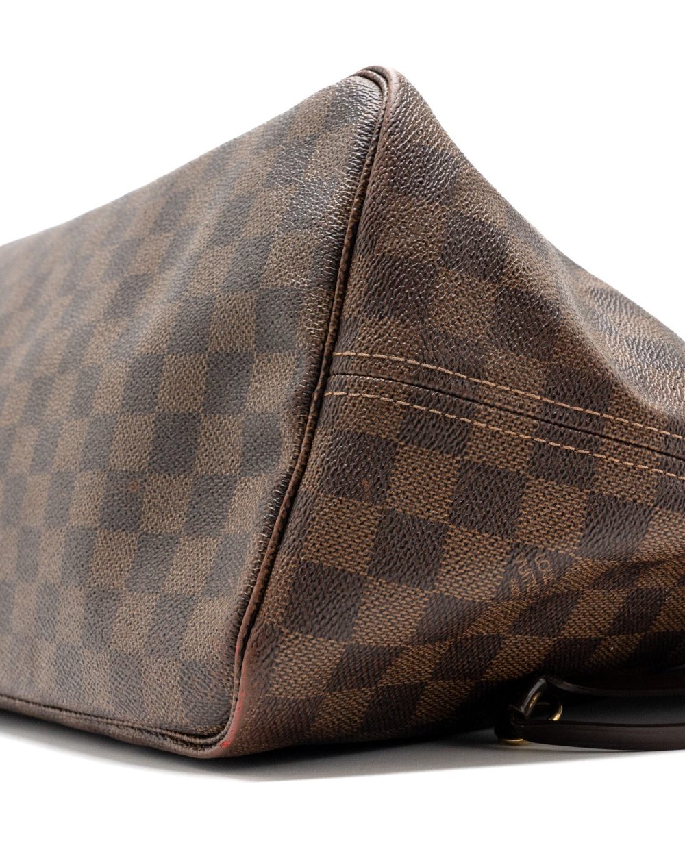 AAA Replica Louis Vuitton LV NEVERFULL DAMIER EBENE GM GHW