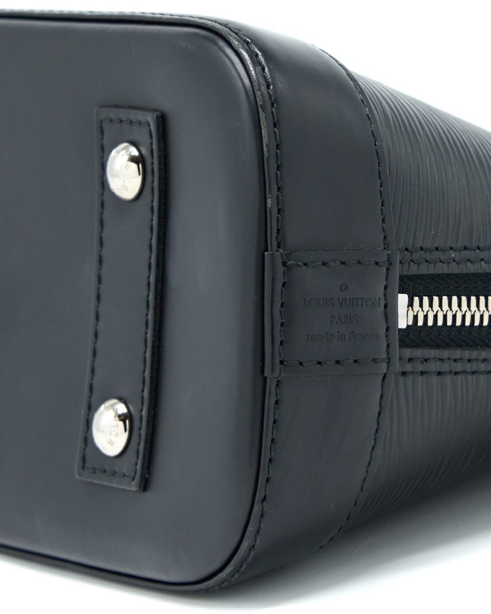 AAA Replica Louis Vuitton LV ALMA BB EPI BLACK SHW