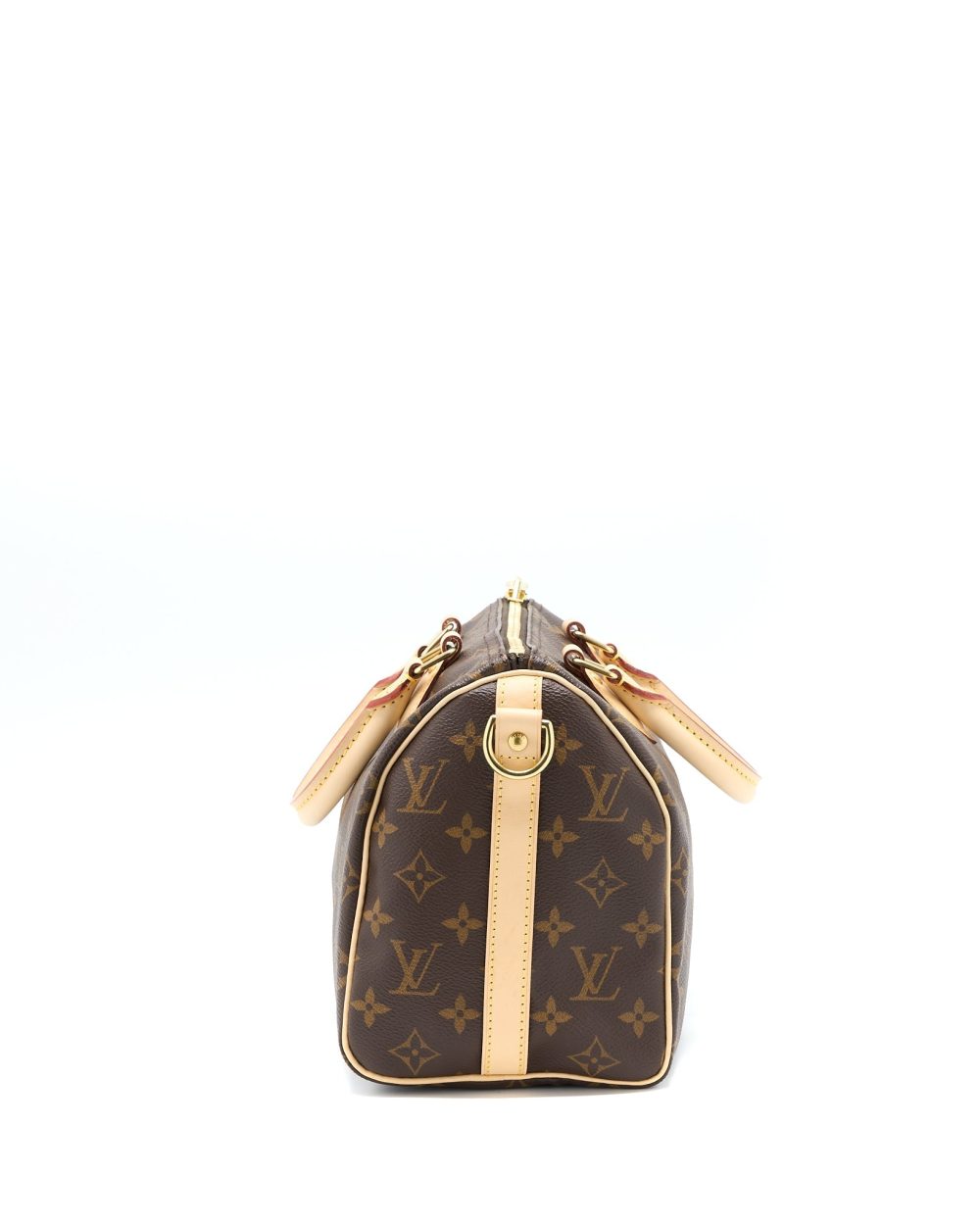 AAA Replica Louis Vuitton LV SPEEDY BANDOULIERE 25 MONOGRAM CANVAS GHW