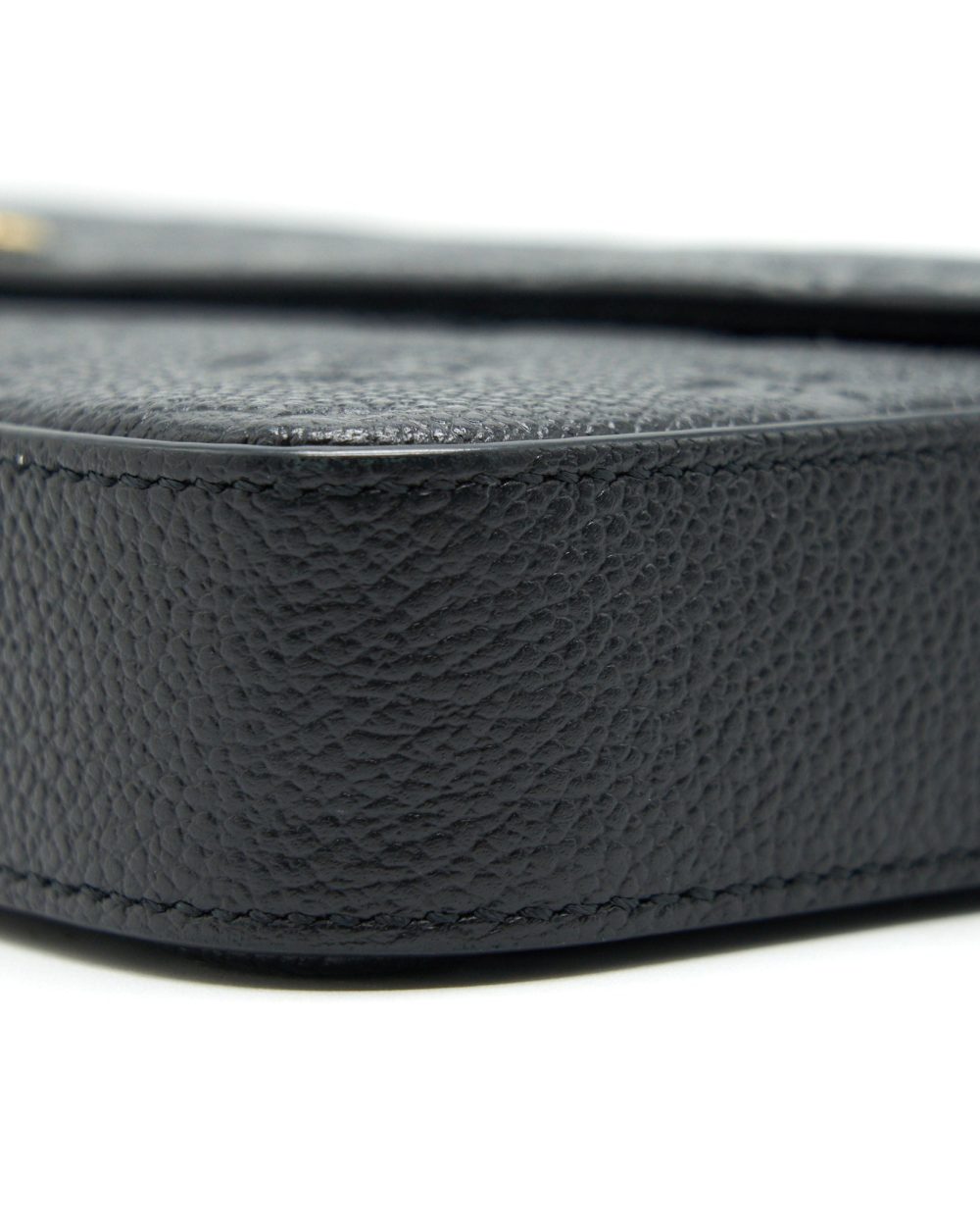 AAA Replica Louis Vuitton LV FELICIE POCHETTE MONOGRAM EMPREINTE LEATHER BLACK