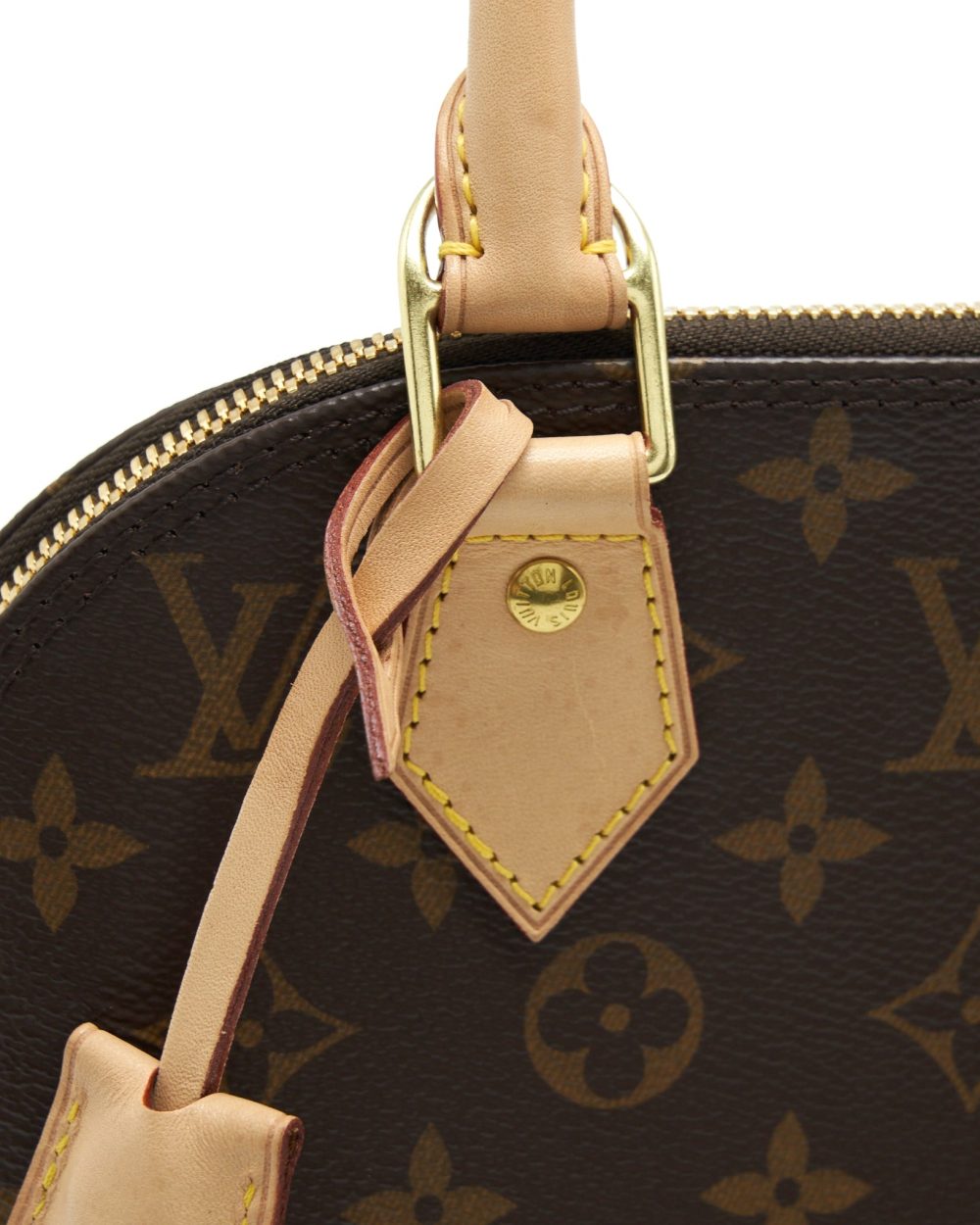 AAA Replica Louis Vuitton LV ALMA BB MONOGRAM CANVAS GHW