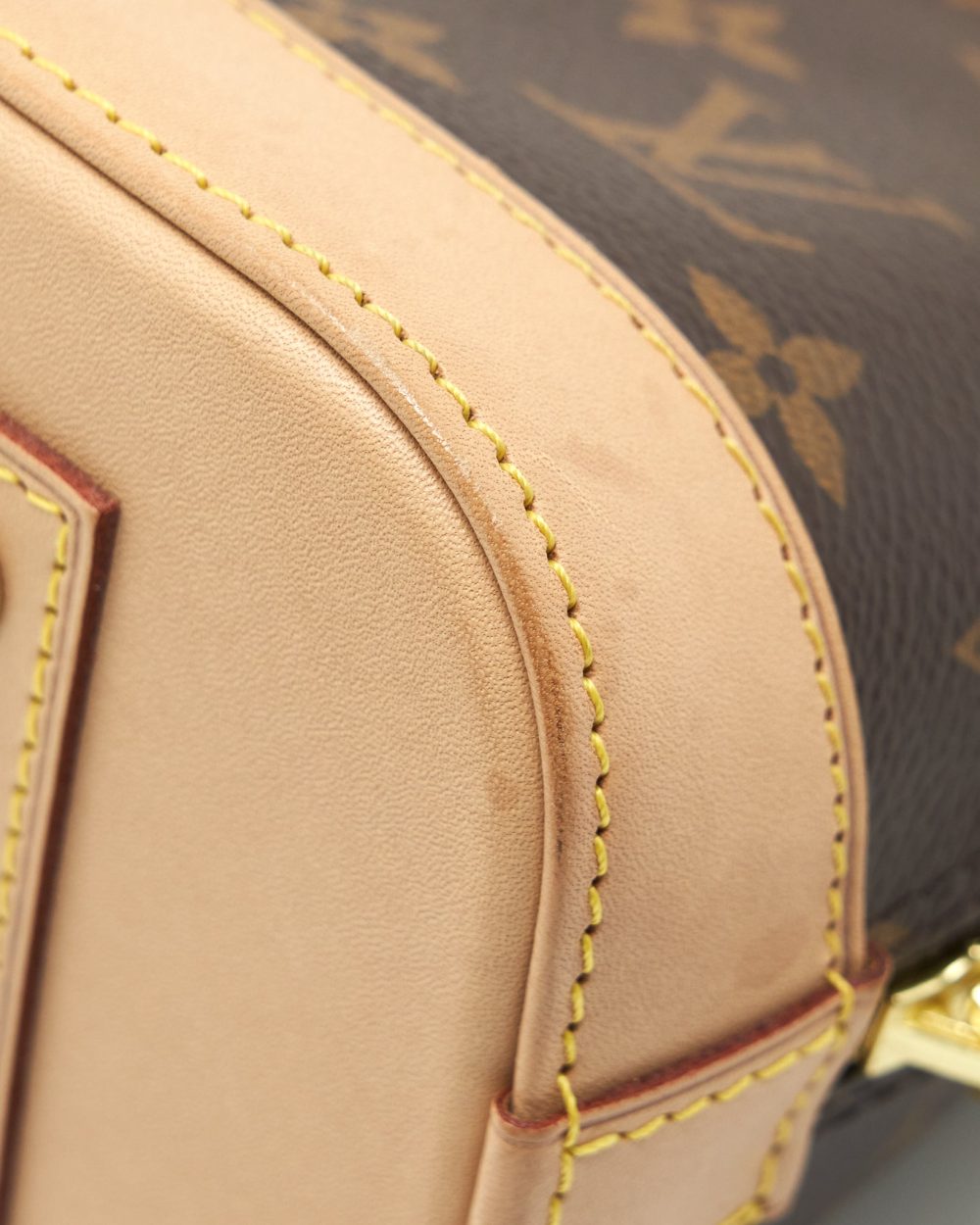 AAA Replica Louis Vuitton LV ALMA BB MONOGRAM CANVAS GHW