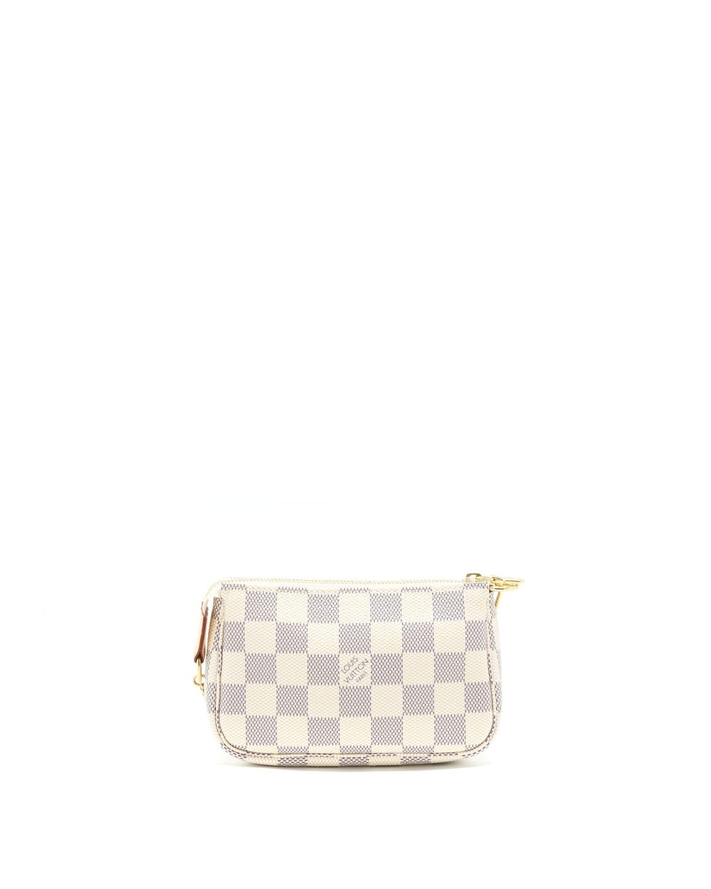 AAA Replica Louis Vuitton LV MINI POCHETTE ACCESSORIES DAMIER AZUR CANVAS